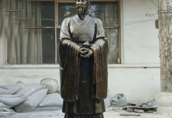 贵州扁鹊人物铜雕塑，高雅栩栩如生