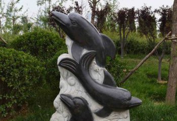 贵州特色海豚雕塑，带您体验最真实的海洋梦想