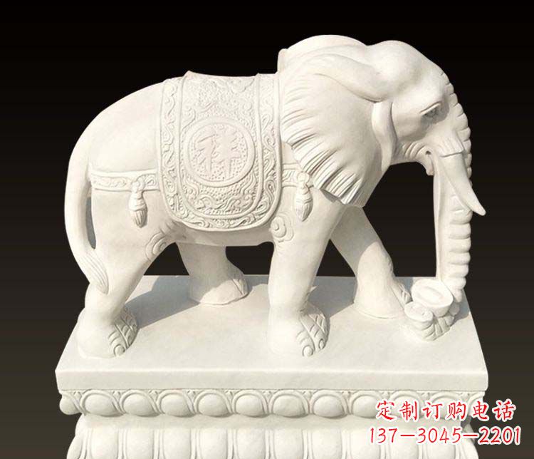 贵州精致雕刻给你最美的新型大象雕塑