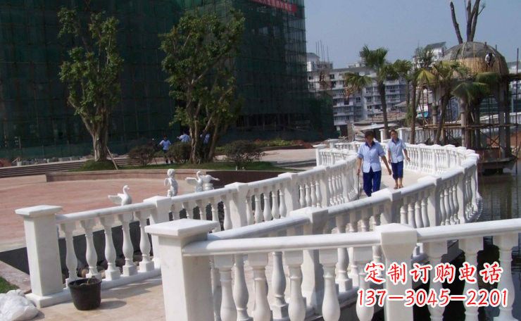 贵州汉白玉欧式栏杆雕塑