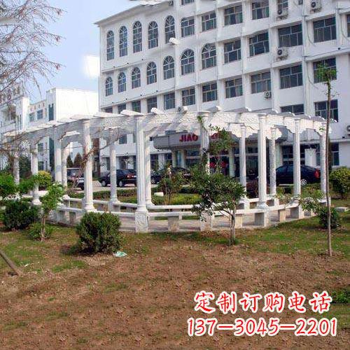 贵州汉白玉雕花架,完美融合欧式石雕
