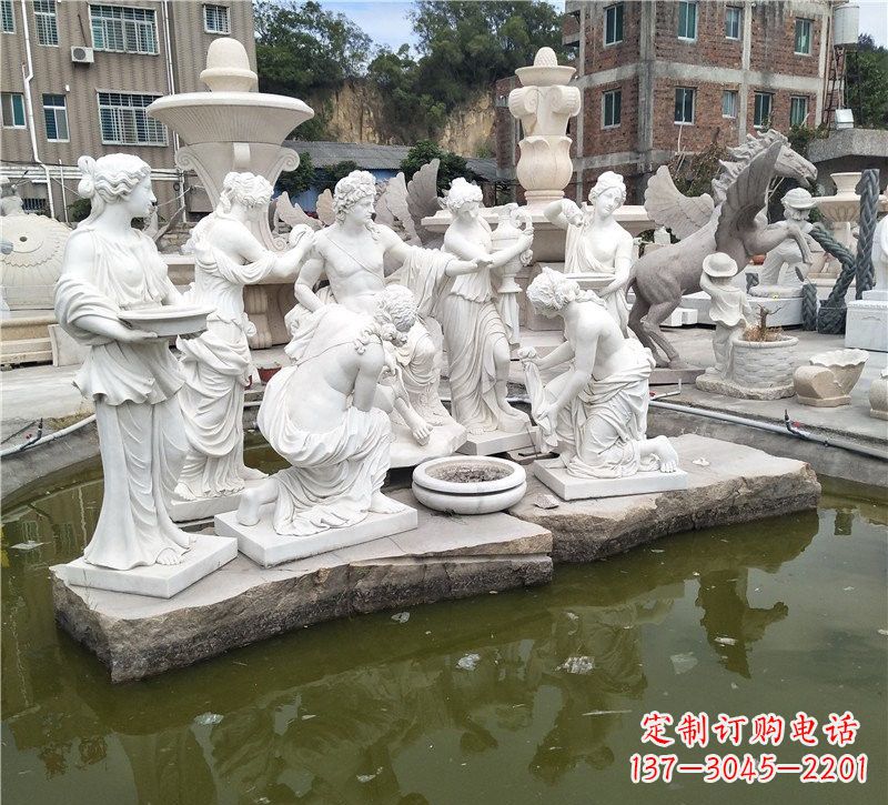 贵州精美绝伦,众宁芙侍奉阿波罗雕塑