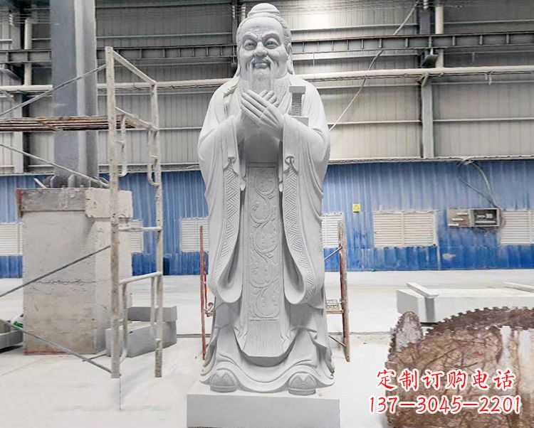 贵州合浦一中孔子雕像