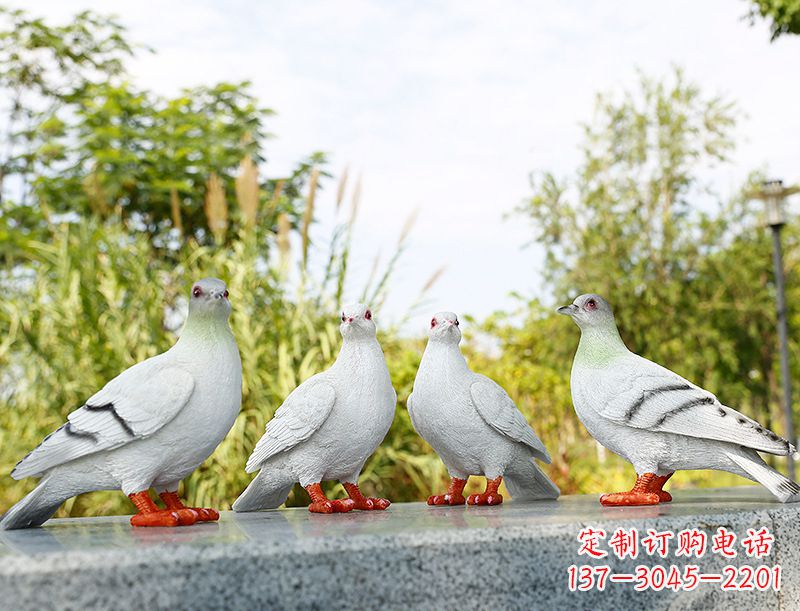 贵州中领雕塑-象征和平的标志之鸽