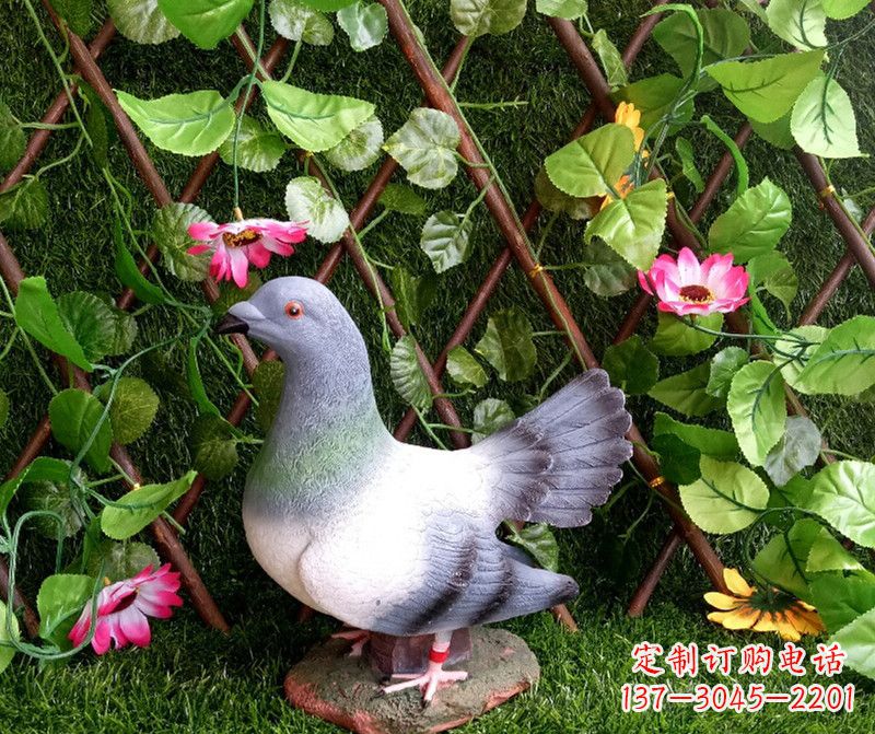 贵州铁饰和平,艺术和爱的和平鸽雕塑