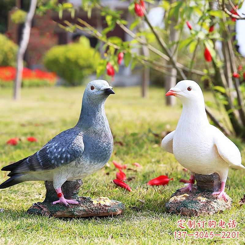 贵州和平鸽的雕塑