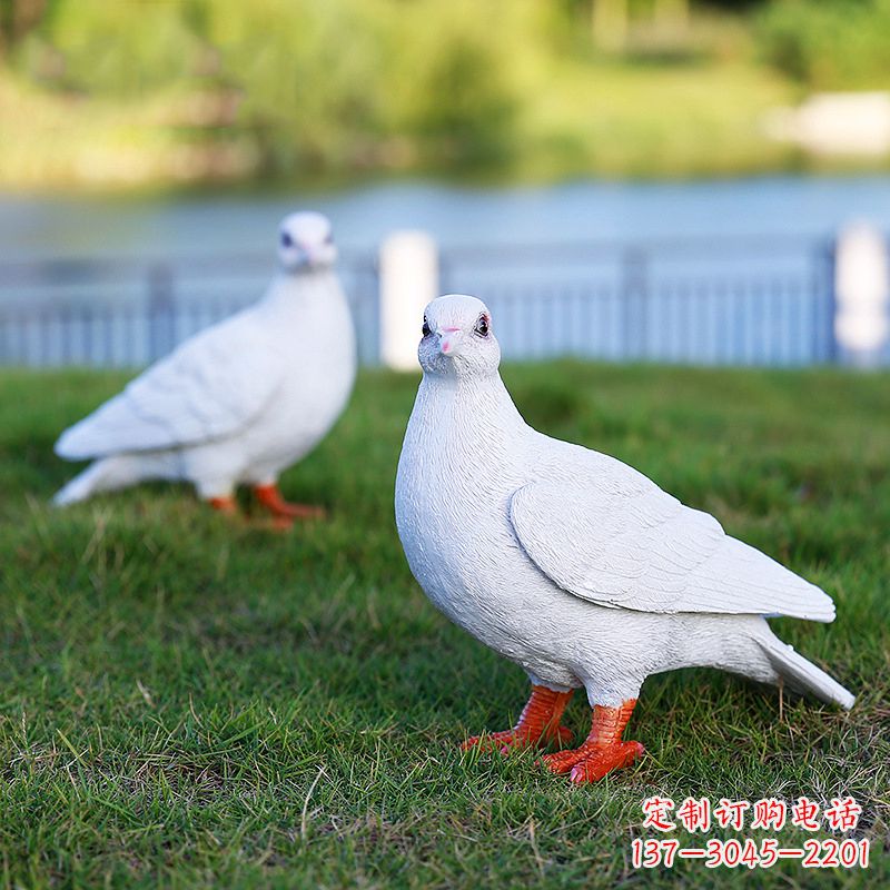 贵州新型和平鸽雕塑,让爱与和平传递