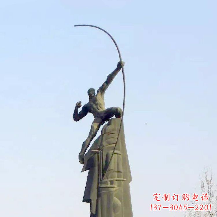 贵州精美雕塑,品质保证——后羿雕塑