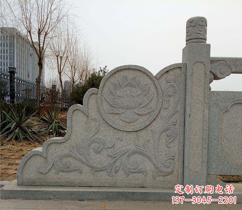 贵州户外大理石栏板石雕