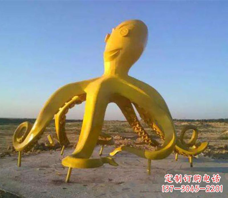 贵州新颖别致的章鱼雕塑