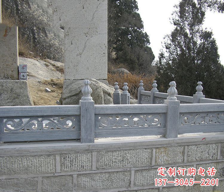 贵州中领雕塑:门神镇守!大理石栏板石雕