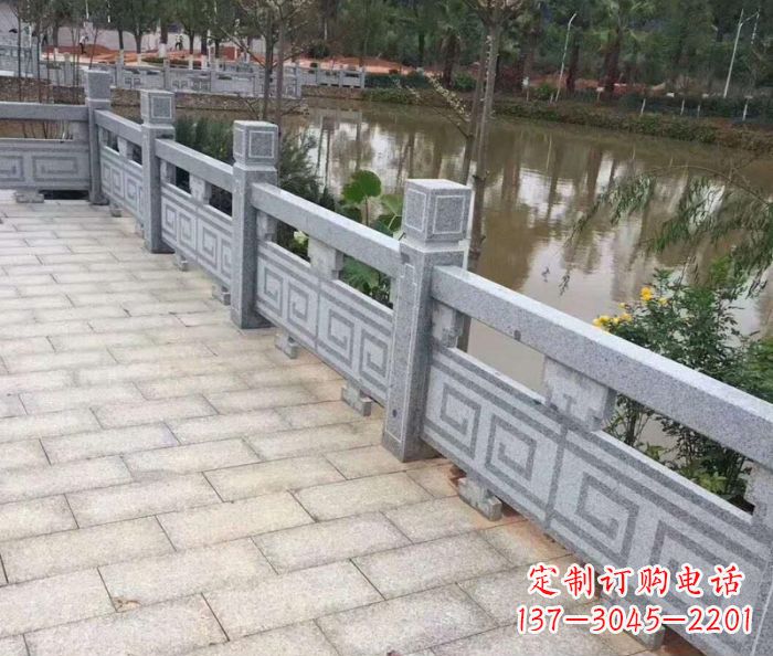 贵州中领雕塑护城河建筑石雕栏板