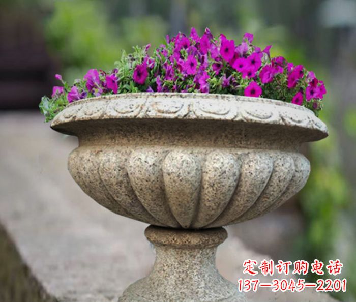 贵州专业的花岗岩花盆石雕