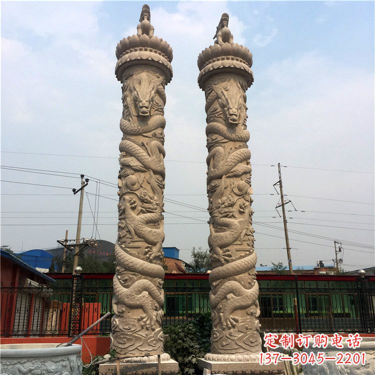 贵州中领雕塑华表龙柱,极致艺术精品
