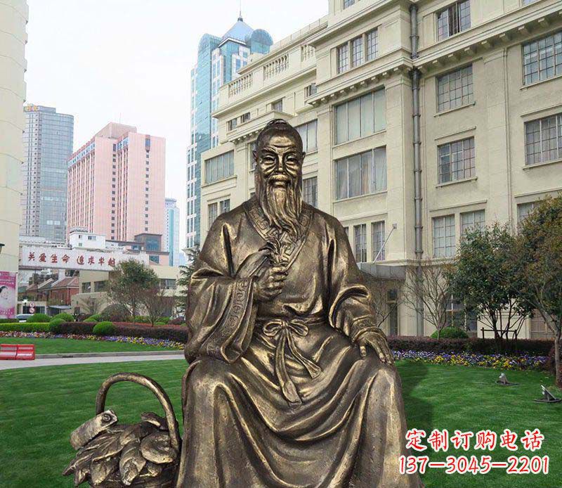贵州精美古典——华佗古代名人铜雕