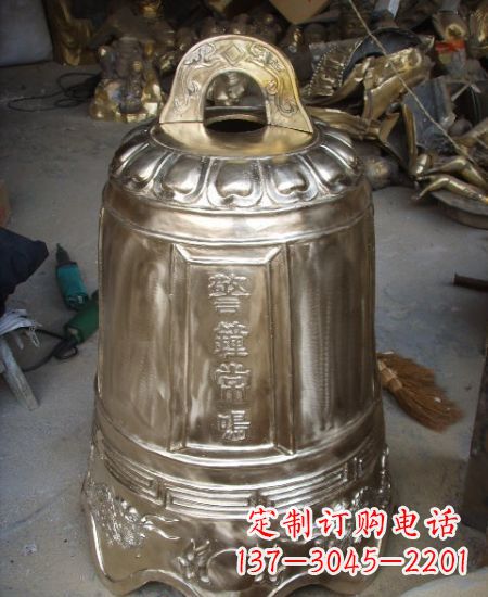 贵州高质量的黄铜钟雕塑