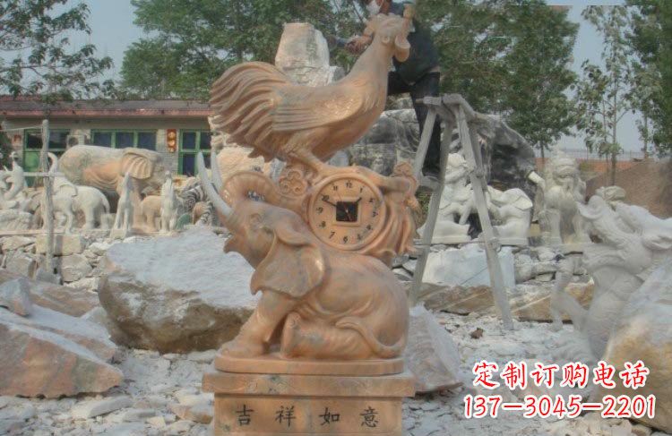 贵州精美的公鸡石雕,带您回到传统