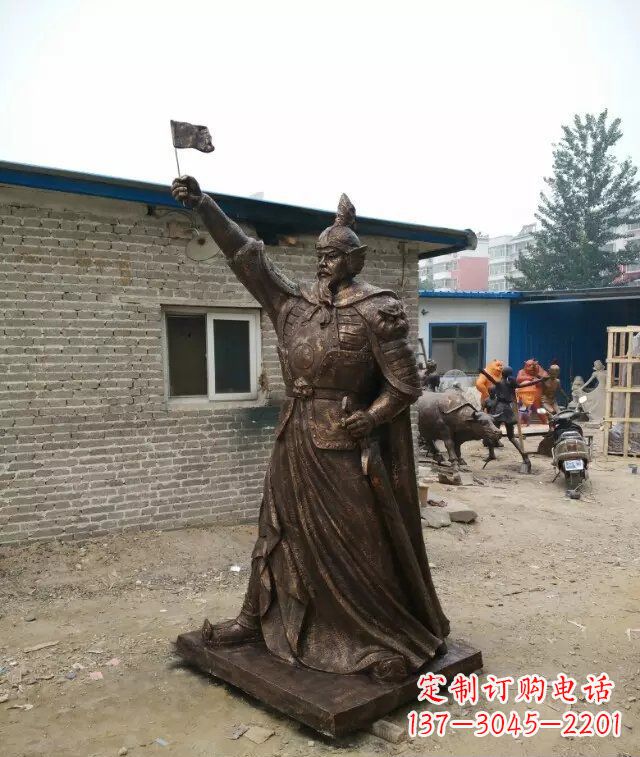 贵州 大中领雕塑专业打造精美的将军系列铜雕…