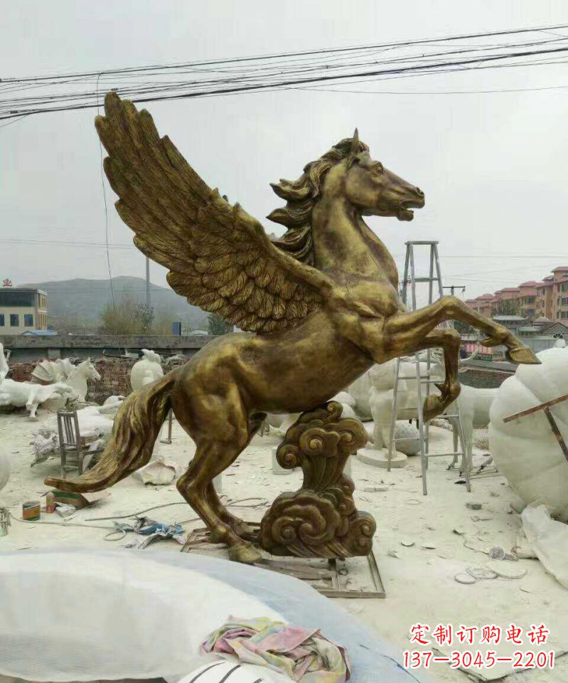 贵州祥云飞马铜雕,艺术品之美