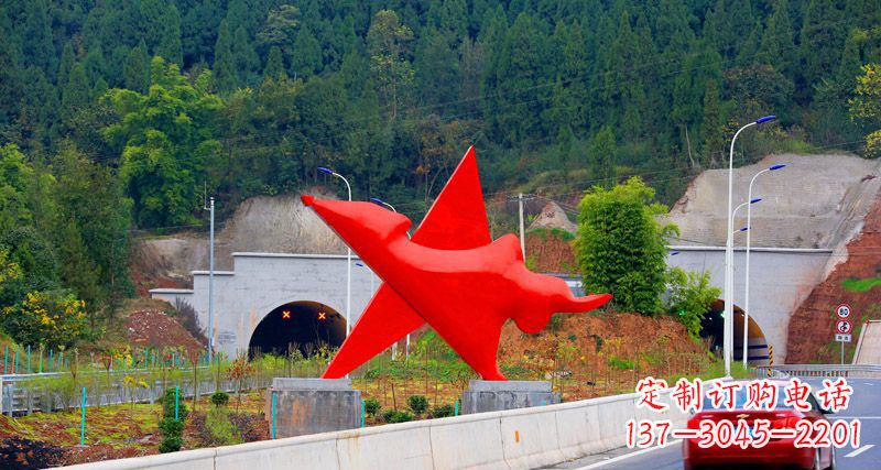 贵州不锈钢五角星雕塑——把美好变成珍藏
