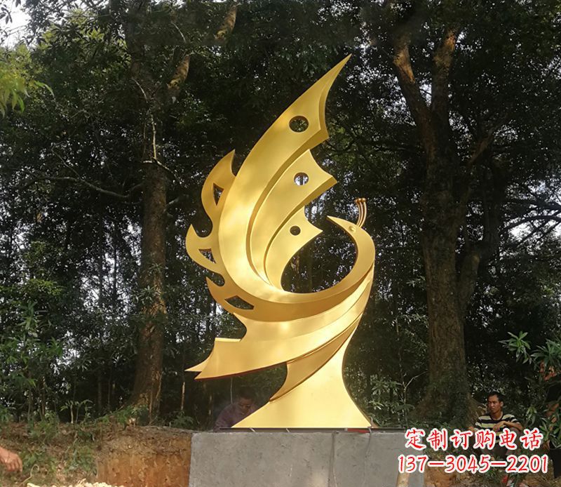 贵州金凤凰不锈钢雕塑