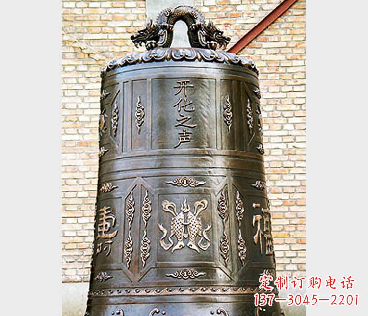 贵州金光寺景观铜钟—让你的家园完美演绎传统韵味