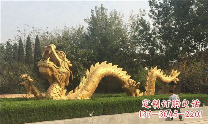 贵州金龙公园铜雕景观雕塑