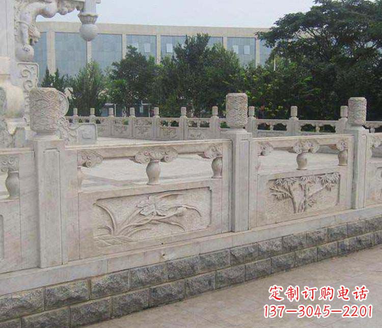 贵州中领雕塑:精美石材栏板雕塑