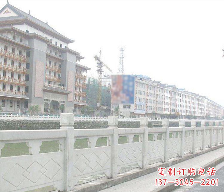 贵州流光溢彩的大理石栏板石雕