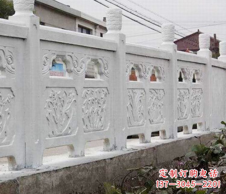 贵州优雅大理石栏板雕塑
