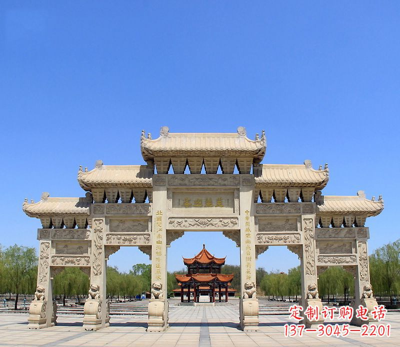 贵州景区大型建筑牌坊
