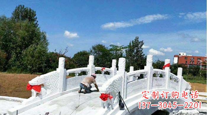 贵州标题:领雕塑——最具艺术魅力的汉白玉石雕拱桥