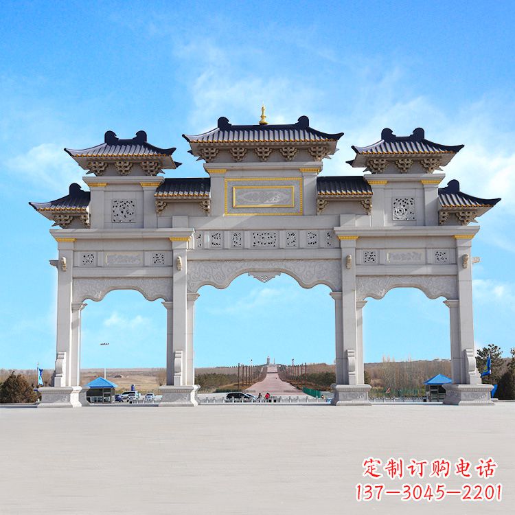 贵州牌坊雕塑定制，让您的景点更出彩