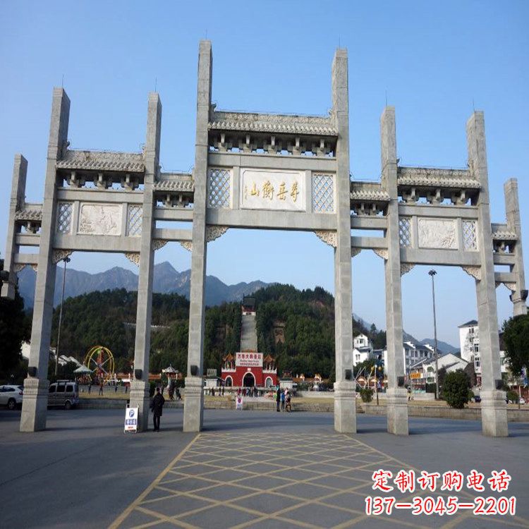 贵州牌坊石雕塑——精美、耐久、特色