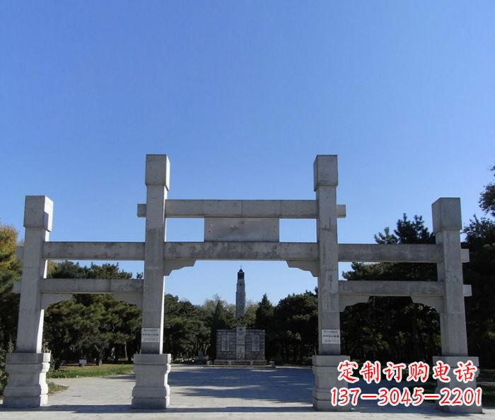 贵州中领雕塑石雕牌坊定制