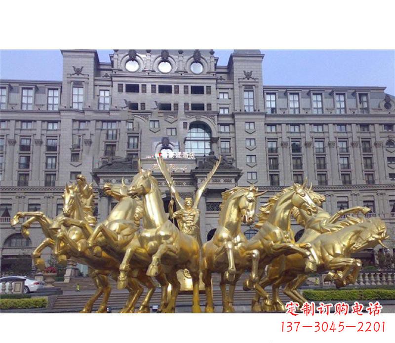 贵州阿波罗战车铜雕，雕刻令人惊叹