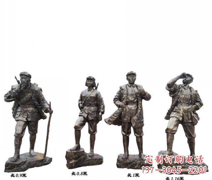 贵州专注制作抗战红军青铜雕塑