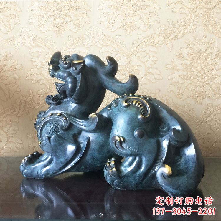 贵州中领雕塑貔貅雕塑——象征着福祉和吉祥