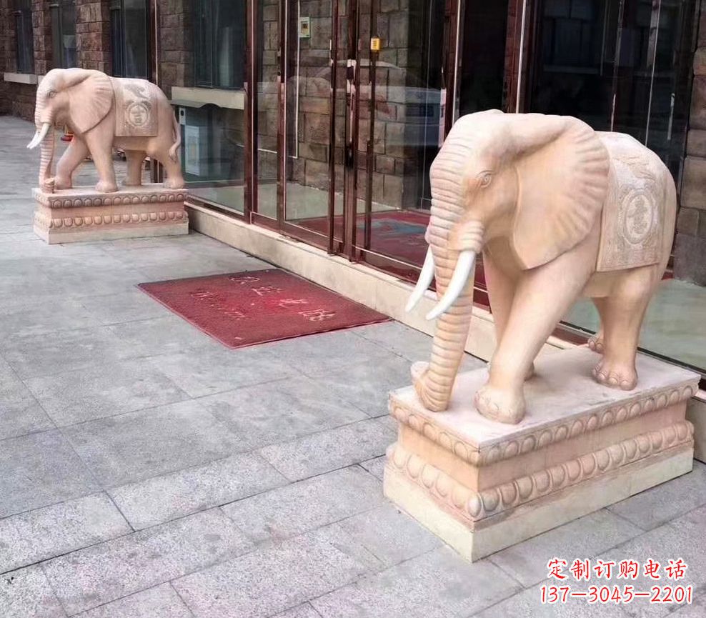 贵州中领雕塑--精美大象雕塑