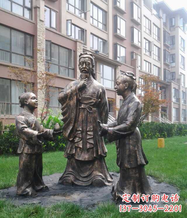 贵州中领雕塑:让梨中古代人物雕塑定制服务