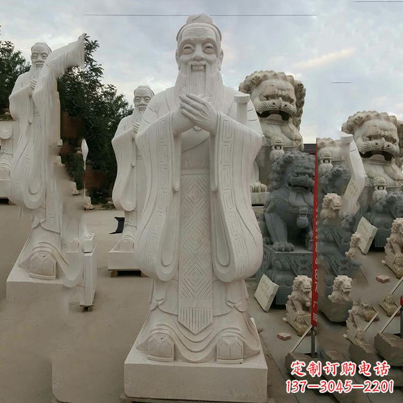贵州弘扬传统文化,尊崇孔子雕塑