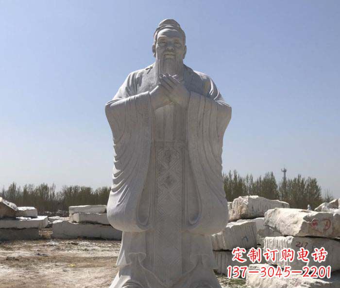 贵州中领雕塑|传承古代精神:孔子雕塑