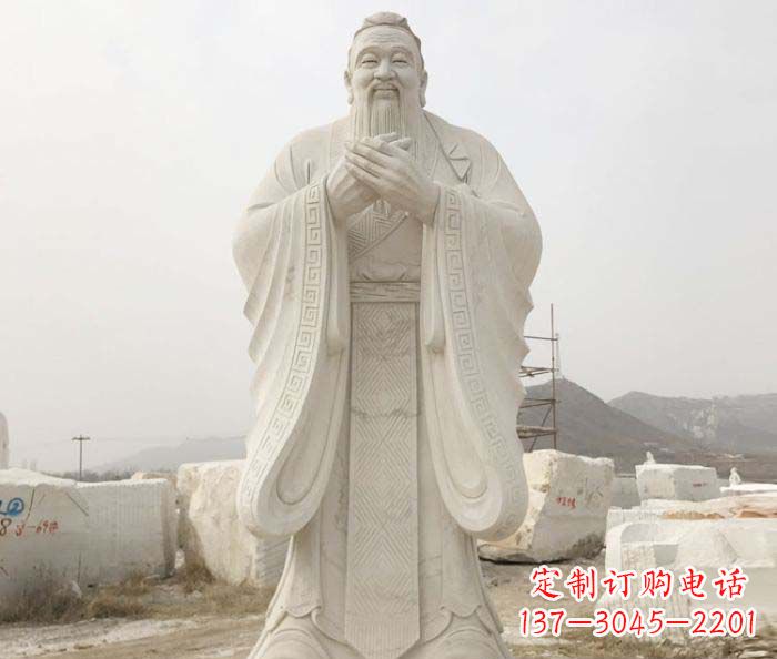 贵州以孔子崇高形象设计独一无二的雕塑