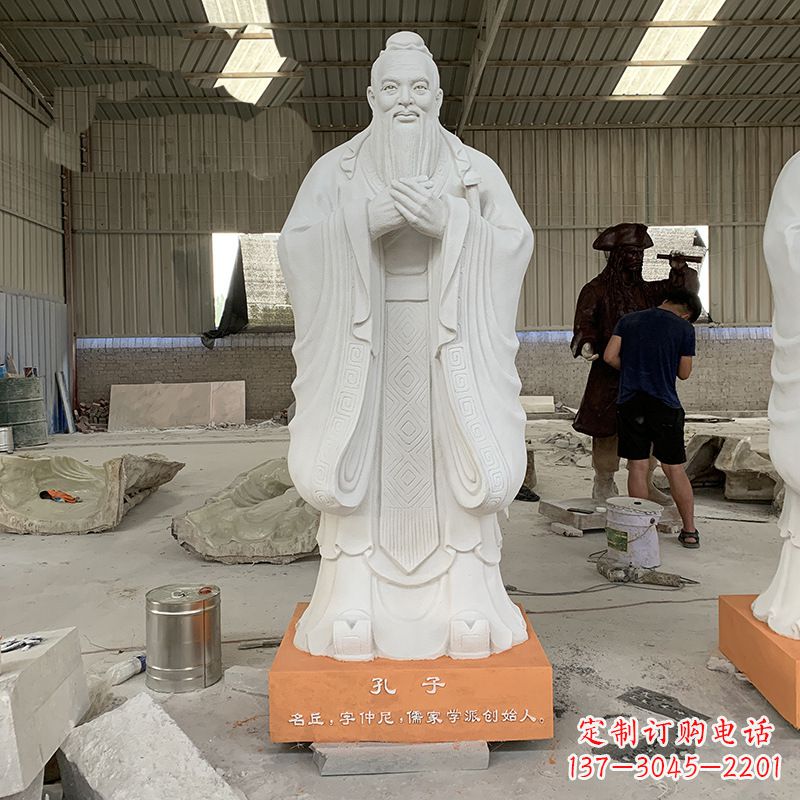 贵州孔子石雕，传承智慧与文化