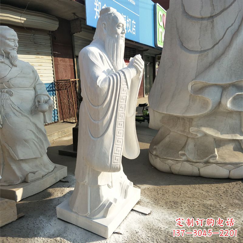 贵州中领雕塑|传承传统,唯美的孔子雕塑