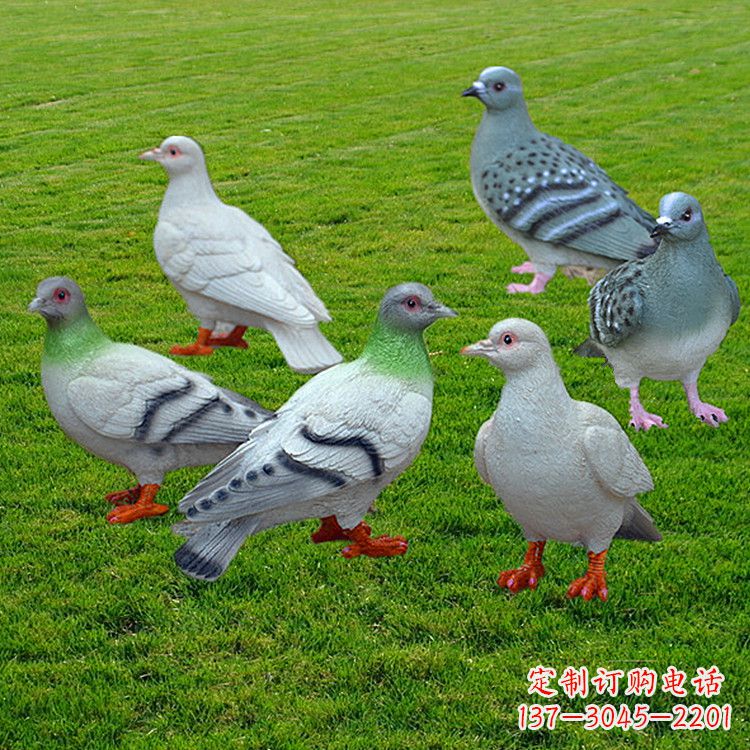贵州兰州和平鸽雕塑