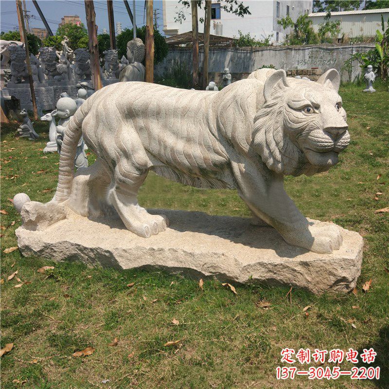 贵州中领雕塑推出老虎石雕艺术品,这是一种以花…