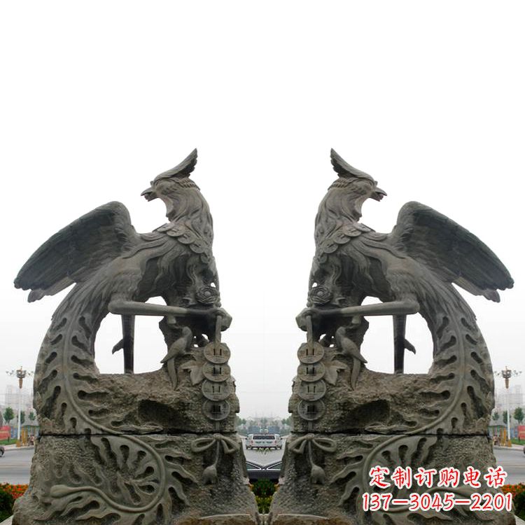 贵州中领雕塑凤凰雕塑,神秘的艺术品