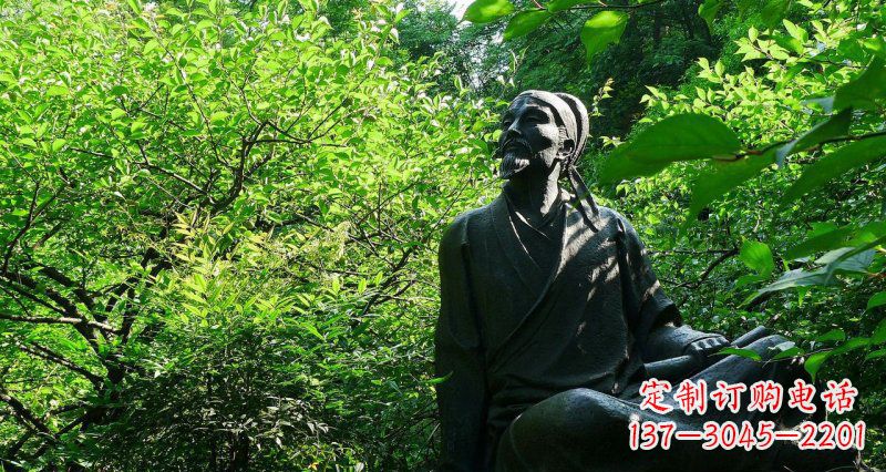 贵州李白铜雕,精致细腻,让你收藏永不凋谢
