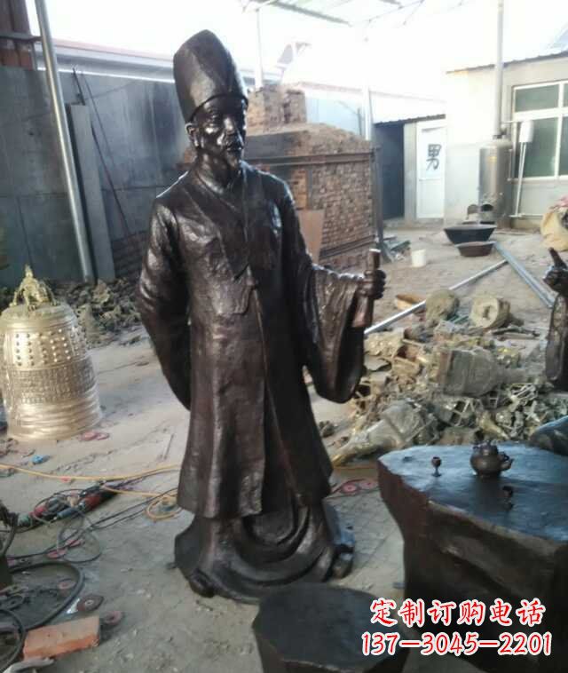 贵州李时珍古代名医铜雕